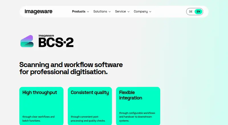 The BCS-2 homepage