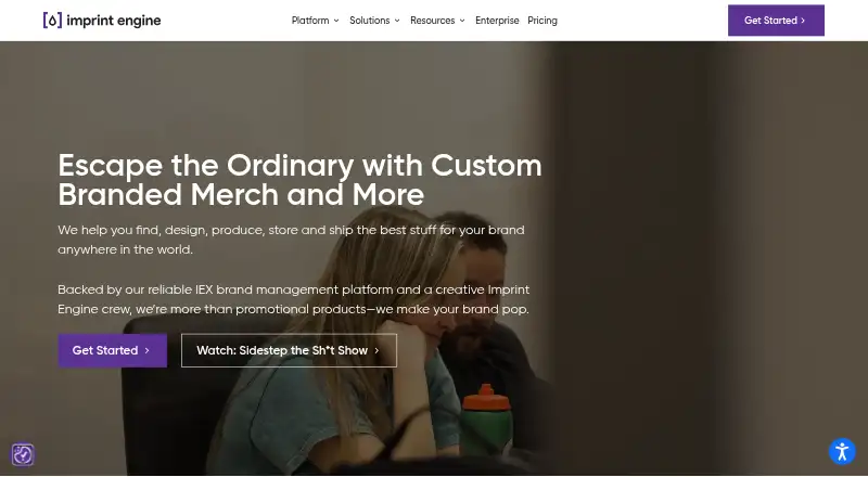 The Imprint Engine homepage