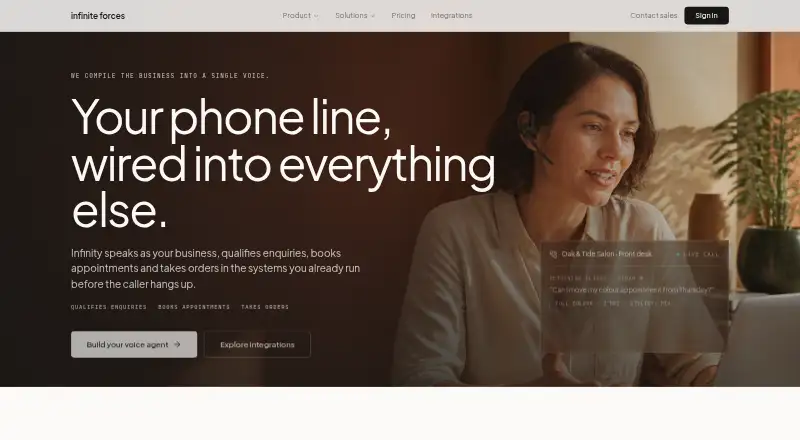 The Infinite Forces (Infinity) homepage