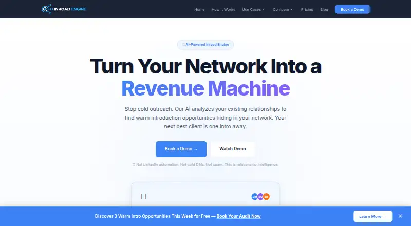 The Inroad Engine homepage