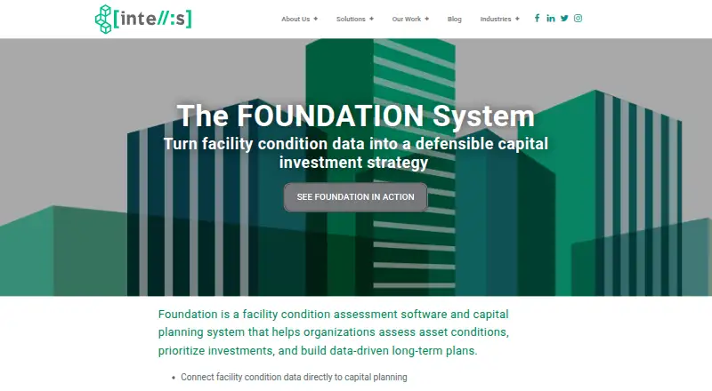 The Intellis FOUNDATION homepage