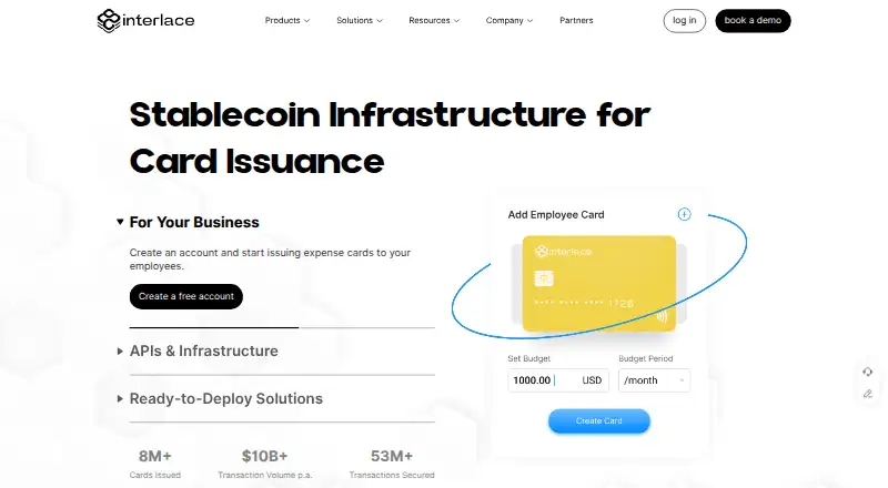 The Interlace homepage