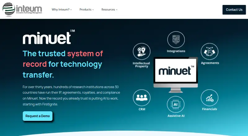 The Minuet homepage