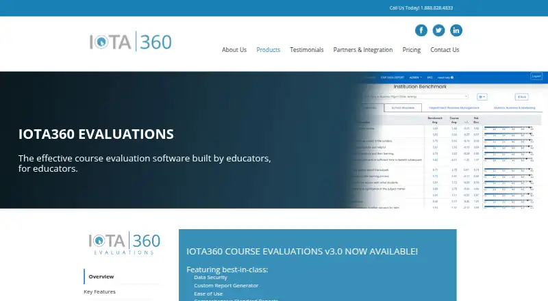 The IOTA360 Evaluations homepage