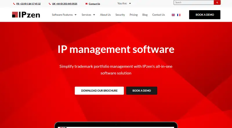 The IPzen homepage
