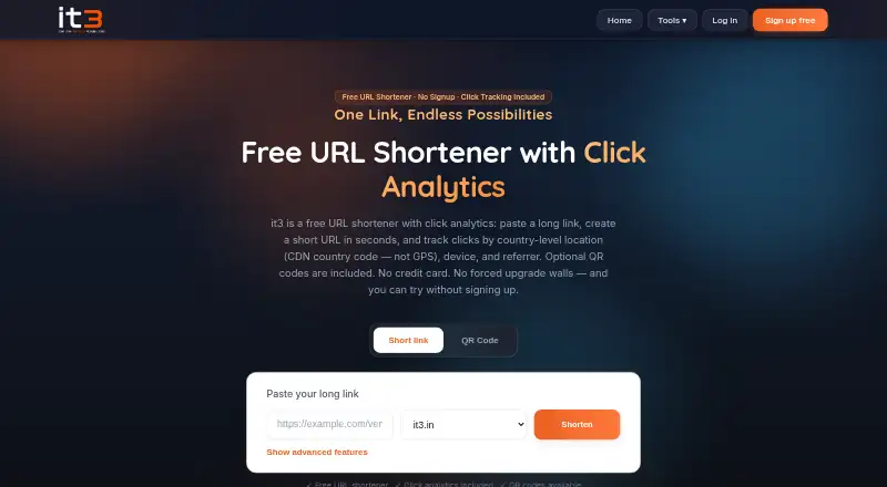 The it3 homepage