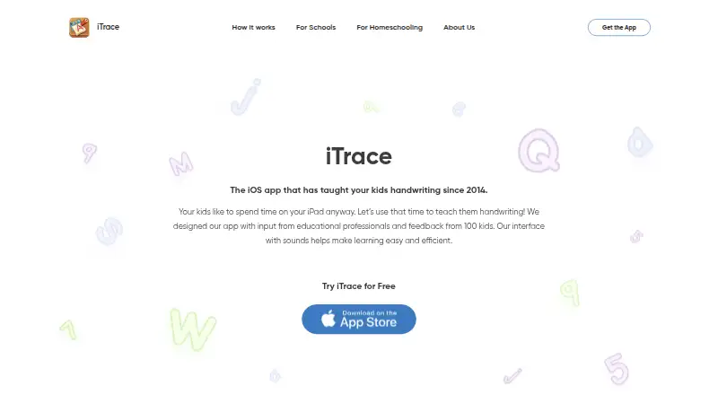 The iTrace homepage