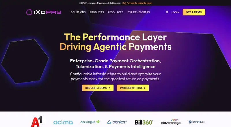 The IXOPAY homepage