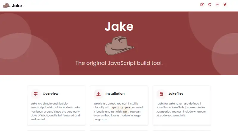 The Jake homepage
