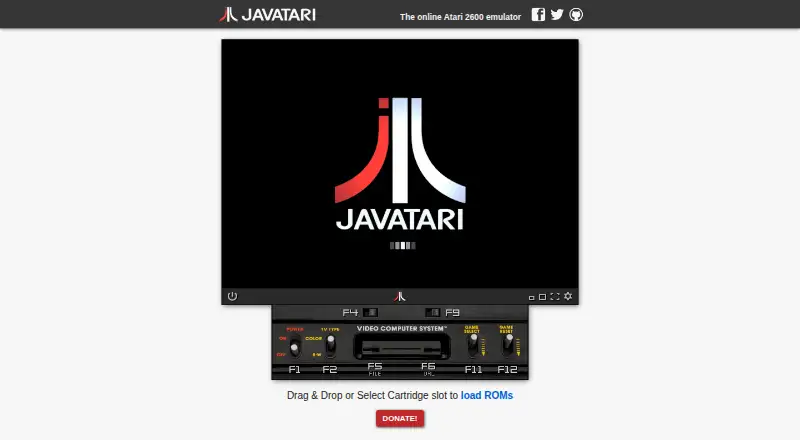 The Javatari homepage