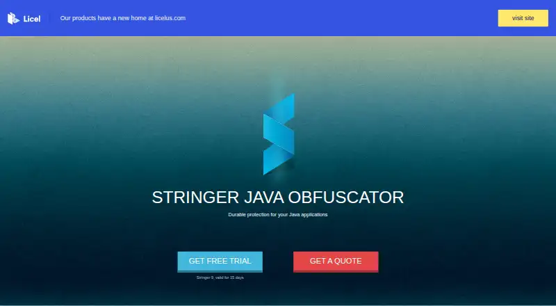 The Stringer Java Obfuscator homepage