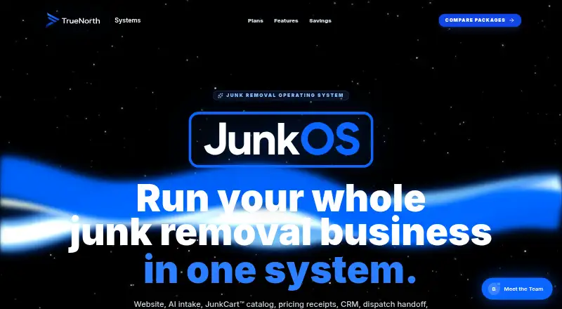 The JunkOS homepage