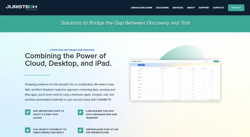 The InTrial homepage
