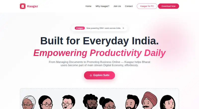 The Kaagaz homepage