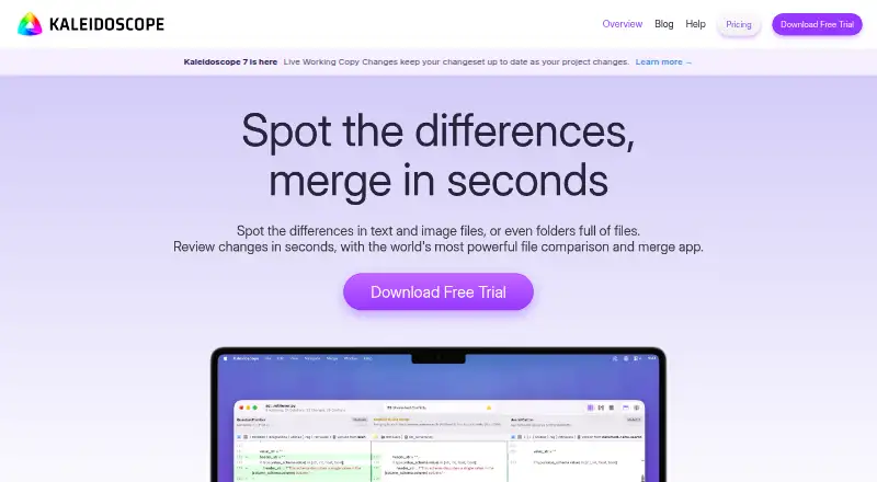 The Kaleidoscope homepage