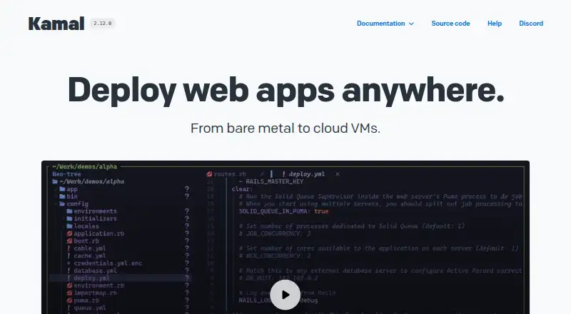 The Kamal homepage
