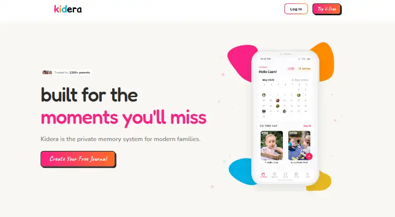 The Kidera homepage