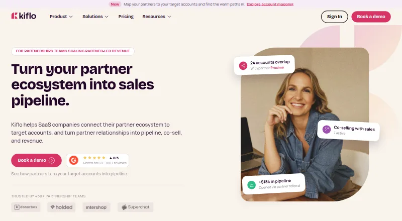 The Kiflo homepage