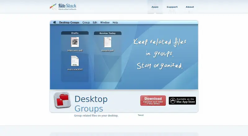 The Desktop Groups homepage