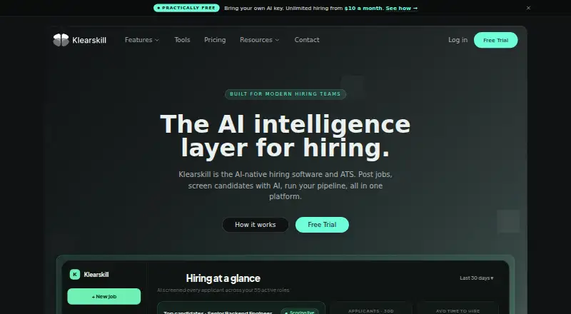 The Klearskill homepage