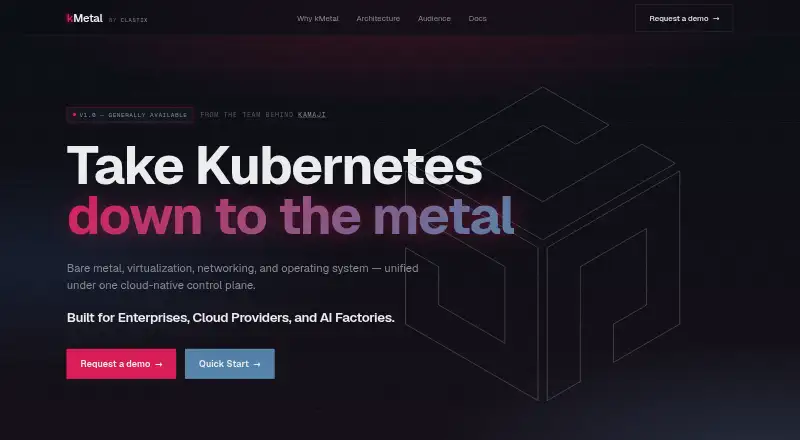 The kMetal homepage