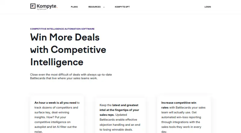 The Kompyte homepage