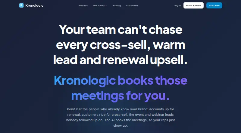 The Kronologic homepage
