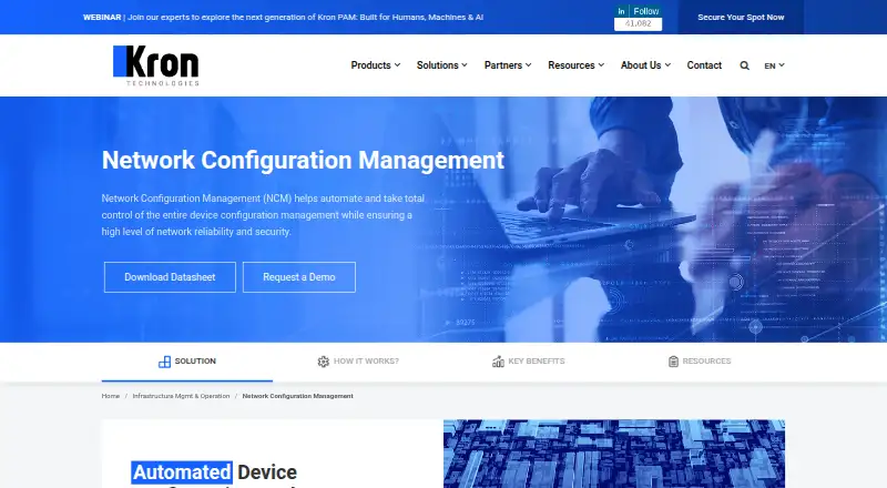 The Kron NCM homepage