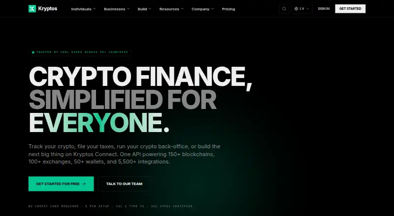 The Kryptos homepage