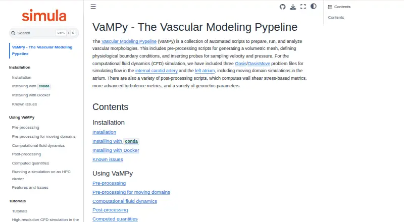 The VaMPy homepage
