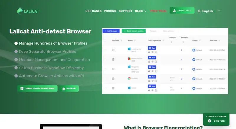 The Lalicat homepage