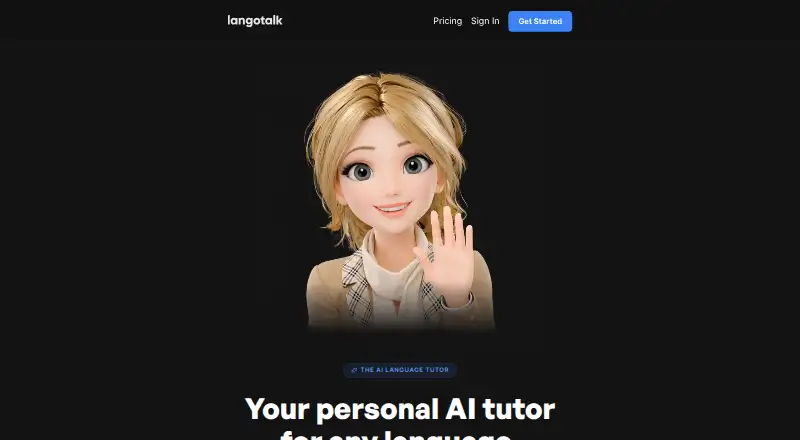 The Langotalk homepage