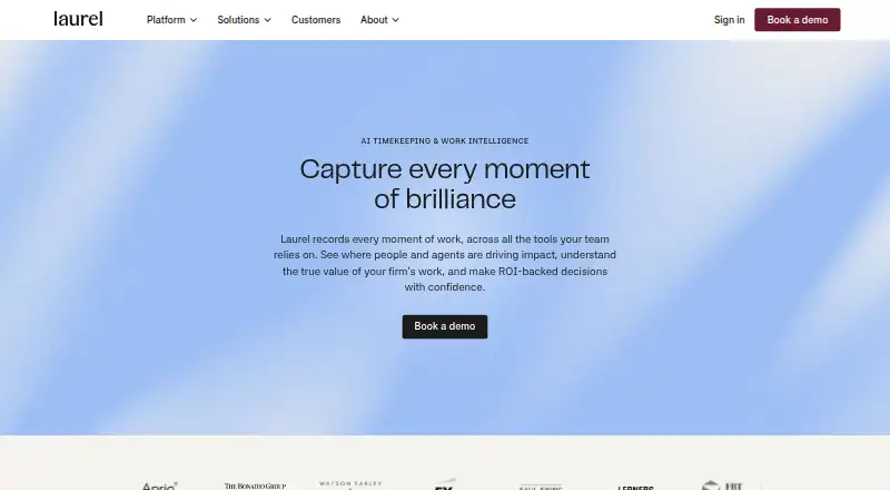 The Laurel homepage