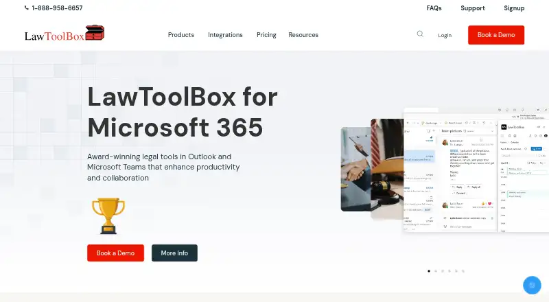 The LawToolBox homepage