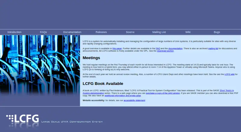 The LCFG homepage