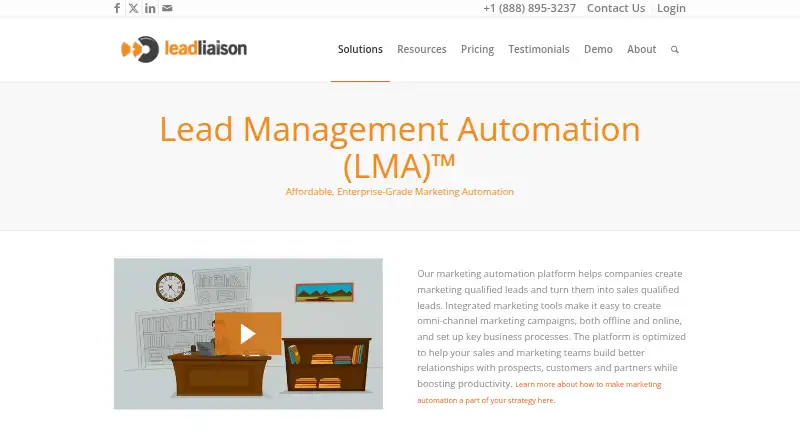 The Lead Liaison homepage
