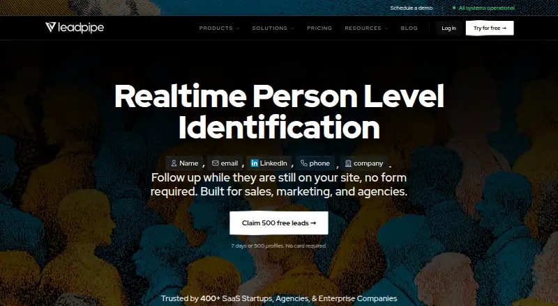 The Leadpipe homepage