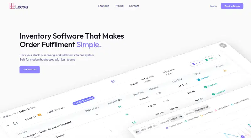 The Lecxa homepage