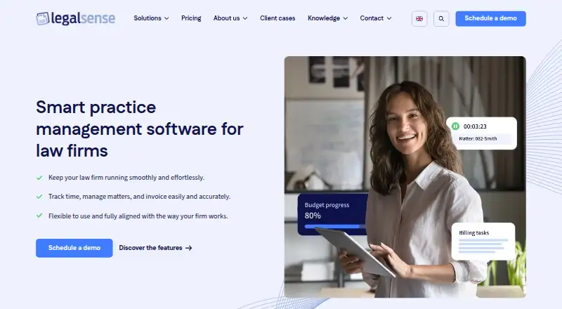 The Legalsense homepage