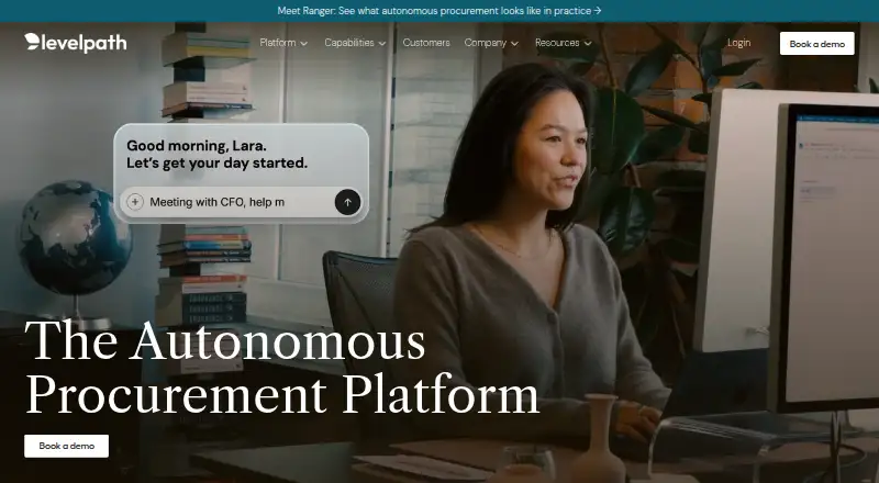 The Levelpath homepage