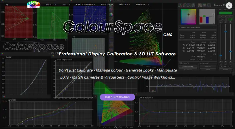 The ColourSpace homepage