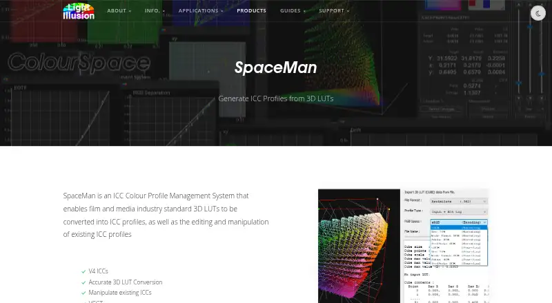 The SpaceMan ICC homepage
