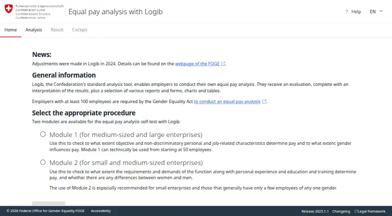 The Logib homepage