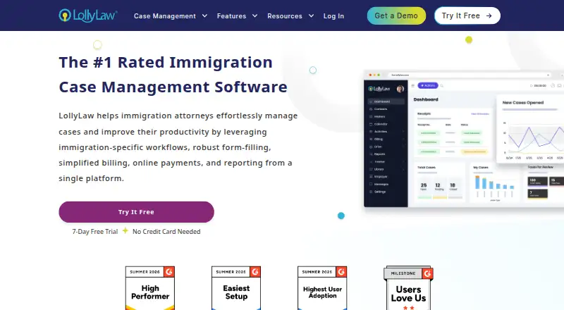 The LollyLaw homepage