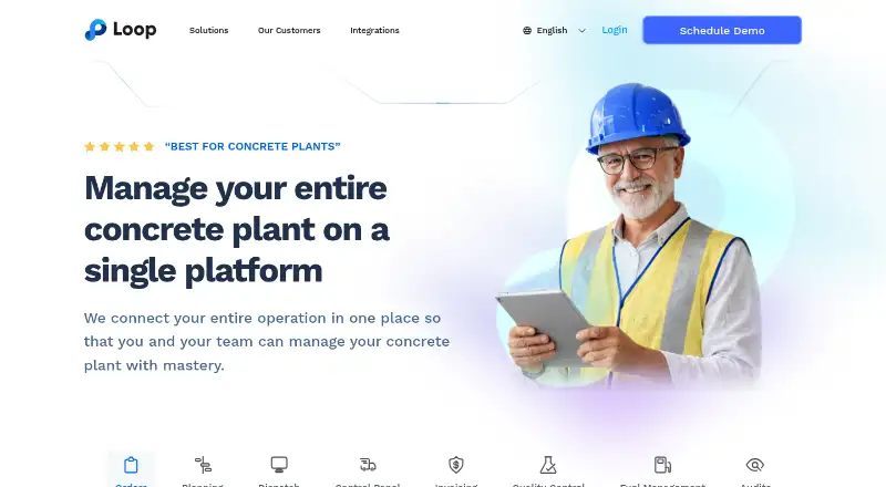 The Loop homepage
