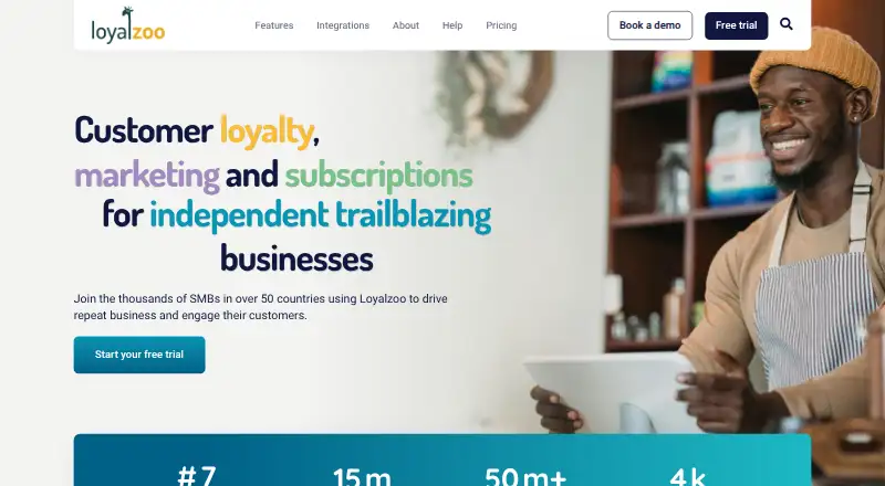 The Loyalzoo homepage