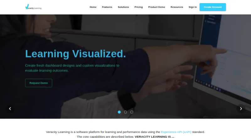The Veracity Learning homepage