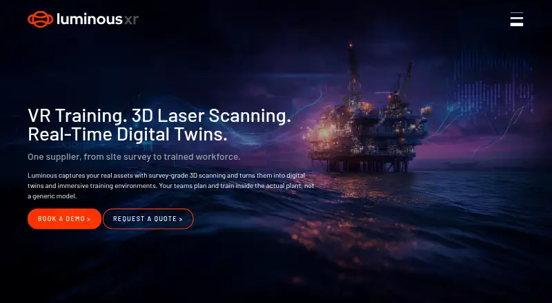 The Luminous XR homepage