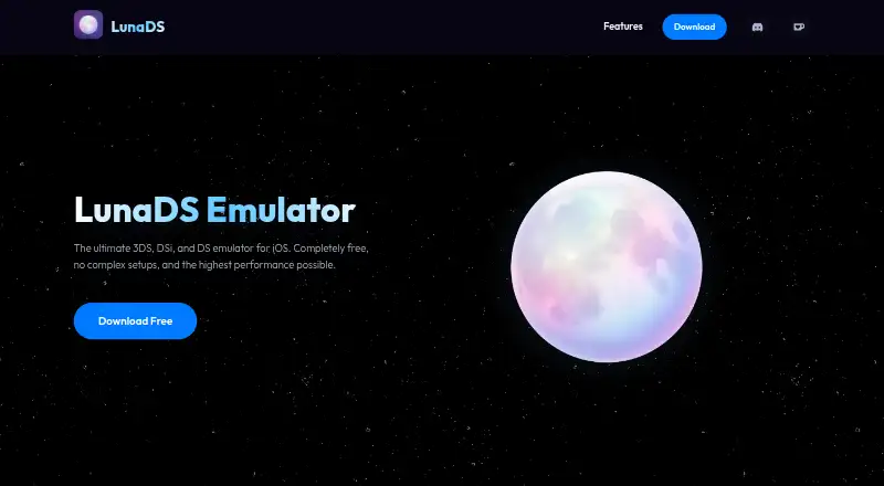 The LunaDS homepage