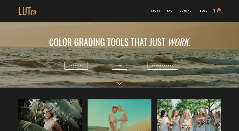 The LUT Co homepage